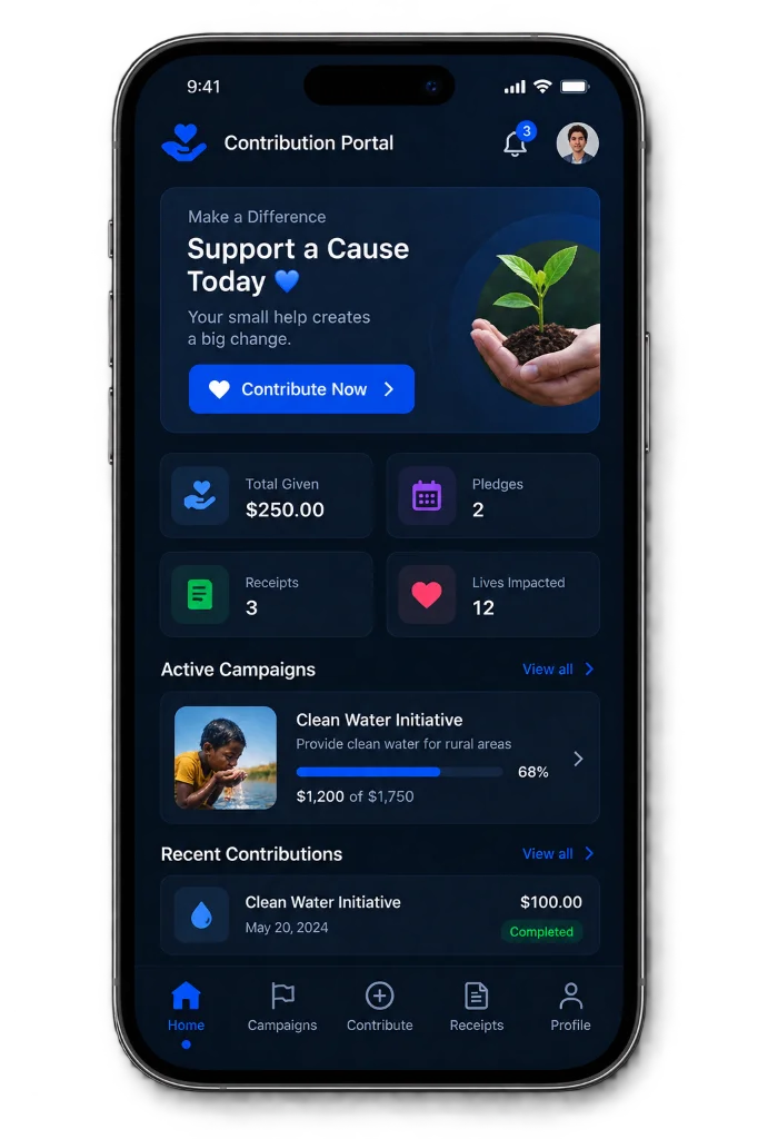 Contribution Portal